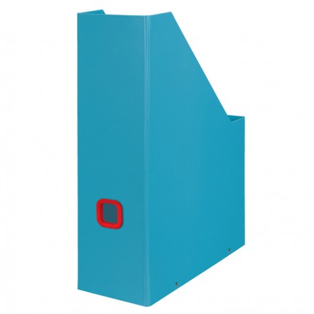 Portariviste Click&Store Cosy - 33 x 25,3 x 10,3 cm - PP - blu - Leitz