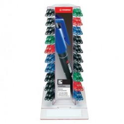 Penna OhPen - punte S/F/M - colori assortiti - Stabilo - expo 150 pezzi