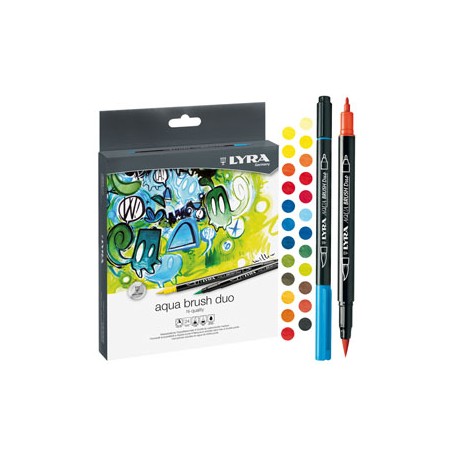 Astuccio Roll &amp; Go Graph'It - Per 24 Pennarelli | Trasportabile, Con Maniglia E Passanti Elastici